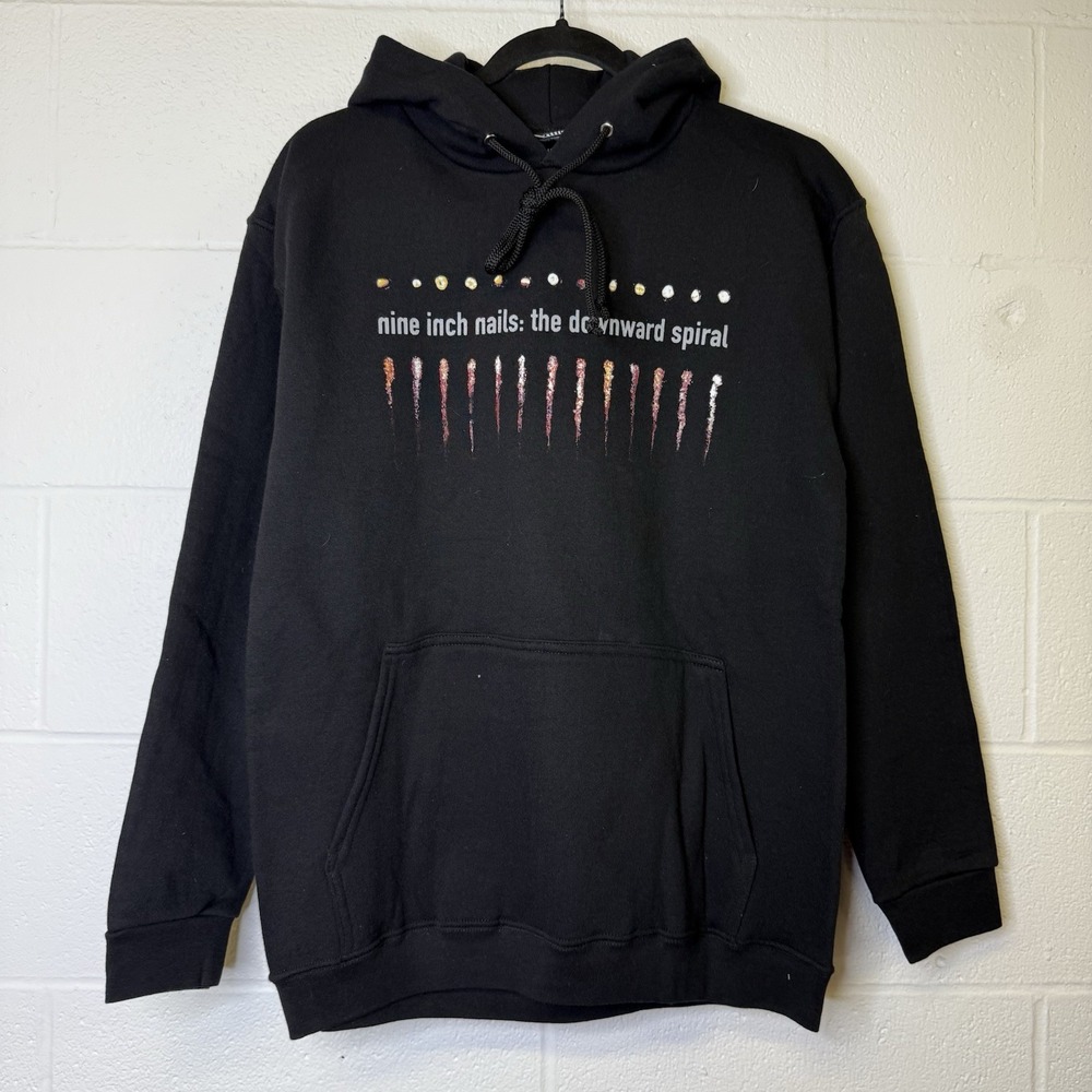 Vintage 2006 NIN Nine Inch Nails The Downward Spiral Hoodie Sz S Artimonde